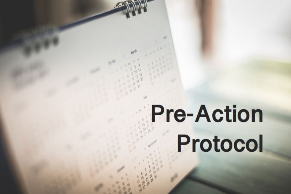 Pre Action Protocol Letter Template